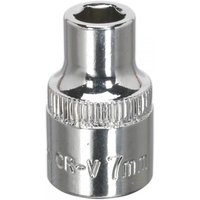 Sealey 3/8" Drive Hexagon WallDrive Socket Metric