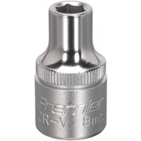 Sealey 1/2" Drive Hexagon WallDrive Socket Metric