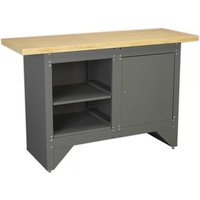 Sealey AP2010 Workbench With Cupboard Heavy-duty, Multi