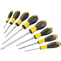 Stanley 8 Piece Essential Phillips and Slotted Screwdriver Set