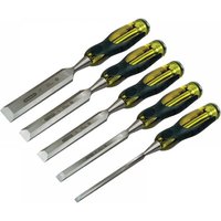 Stanley® 2-16-269 Fatmax® Bevel Edge Chisel With Thru Tang Set 5 Piece