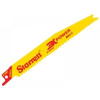 Starrett BT6610-5 Bt6610-5 Bi-Metal Reciprocating Blade Tapered 152Mm 6-10 Tpi (Pack 5)