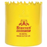 Starrett BF6000 Dch0034 Deep Cut Bi-Metal Holesaw 19Mm