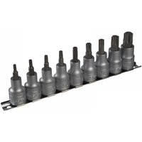 Teng M1213TX M1213Tx Socket Clip Rail Set Of 9 Internal Torx 1/2In Drive