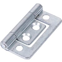 Timco 434451 Flush Hinge (105) - Zinc 38 X 28