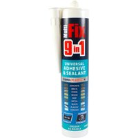 Timco 247468 9 In 1 Universal Adhesive & Sealant - White 290Ml Cartridge 1