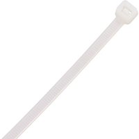 Timco 76250CTN Cable Ties - Natural 7.6 X 250 Bag 100