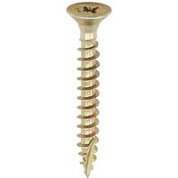 Timco 60060CLAF Classic Multi-Purpose Screws - Pz - Double Countersunk - Yellow 6.0 X 60 Box 200