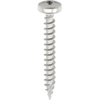 Timco 60040CLAPSS Classic Multi-Purpose Screws - Pz - Pan Head - A2 Stainless Steel 6.0 X 40 Box 200