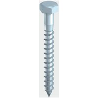 Timco 0675CSC Coach Screws - Hex - Zinc 6.0 X 75 Box 100