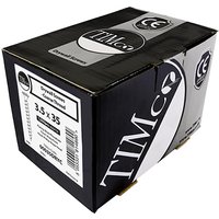 Timco 00055DRYC Drywall Timber Stud Plasterboard Screws - Ph - Bugle - Coarse Thread - Black 3.5 X 55 Box 500
