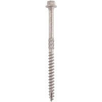 Timco 125INDEXSST Timber Frame Construction & Landscaping Screws - Hex - A4 Stainless Steel 6.7 X 125 Tube 25