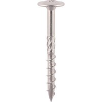 Timco 150INDEXWSST Timber Frame Construction & Landscaping Screws - Wafer - A2 Stainless Steel 8.0 X 150 Tube 20