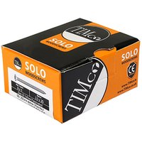 Timco 50120SOLOC Solo Chipboard & Woodscrews - Pz - Double Countersunk - Yellow 5.0 X 120 Box 100