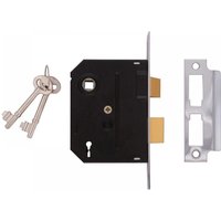 Union Y2295-PL-3.00 2295 2 Lever Mortice Sashlock Polished Brass 76Mm 3In Visi
