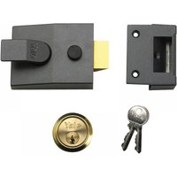 Yale Locks 630089001702 89 Deadlock Nightlatch 60Mm Backset Dmg Finish Box