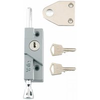 Yale Locks V-8K116-WE 8K116 Multi-Purpose Door Bolt White Finish Visi