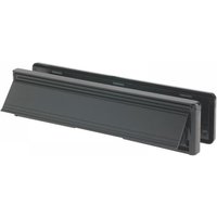 Yale Locks YLP44-06/06-CP Letter Plate Black (Visi-Packed) 300Mm (12In)