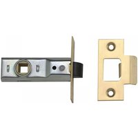 Yale Locks 250888205025 M888 Tubular Mortice Latch 76Mm 3In Polished Brass Pack Of 1
