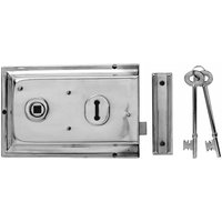 Yale Locks 60334305166 P334 Rim Lock Brass Finish 156 X 104Mm Visi