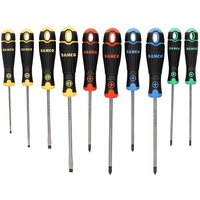 Bahco B219.010RB BahCofit 10 Piece Colour Coded Screwdriver Set