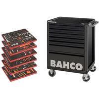 Bahco LARGE Large Tool Trolley General Purpose Tool Kit 346 Piece