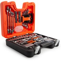 Bahco S910 92 Pieces 1/4" and 1/2" Drive Socket and Spanner Set