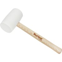 BlueSpot White Rubber Mallet