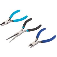 Bluespot 3 Piece Soft Grip Mini Plier Set