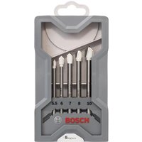 Bosch 5 Piece Ceramic Tile Drill Bit Set
