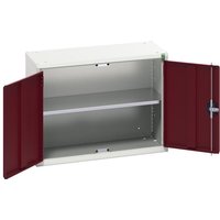 Bott 16929101.24 Verso Economy Wall Cupboard 1 Shelf 800Mm Crimson Red