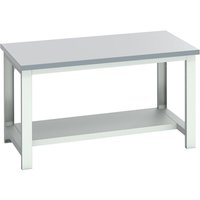 Bott 41004173.16V Cubio Bench With Half Shelf Laminate Top 1500 X 900Mm