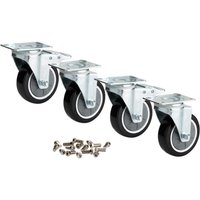 Bunker 4 Piece Castor Wheel Set 04531