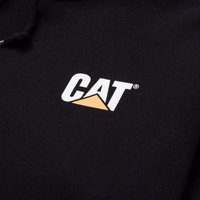 Caterpillar Trademark Banner Hooded Sweatshirt Size XL Black 38520-71791-06