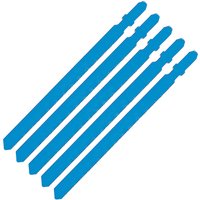 Clarke 5 pack of 8 TPI Quick Cut Jigsaw Blades for Wood