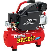 Clarke Bandit V 4.2cfm 8 Litre 1HP Air Compressor (230V)