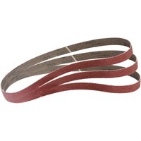 Clarke 3120180 Cat166 Replacement Sanding Belts (Pack Of 3)