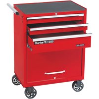 Clarke CBB213C Heavy Duty Plus 3 Drawer Tool Cabinet (Red)