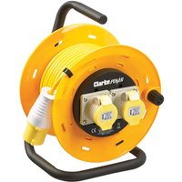 Clarke 6155330 Ccr2516A 2 Socket 25M Cable Reel (110V)