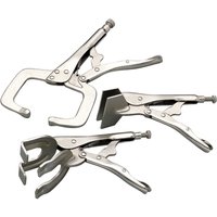 Clarke 1800103 Cht103 Lock Welding Clamps 3Pc