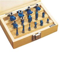 Clarke 1801362 Cht362 15 Piece Router Bit Set ( Shank)