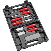 Clarke CHT484 6 piece Wood Chisel Set with Sharpening Stone