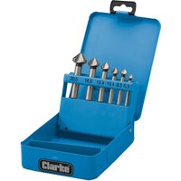 Clarke 1801530 Cht530 6 Piece Hss Countersink Set