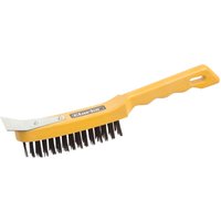 Clarke 1801552 Cht552 5 Row Steel Wire Brush & Scraper