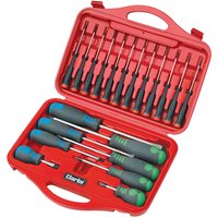 Clarke 1801647 Cht647 20 Piece Screwdriver Set