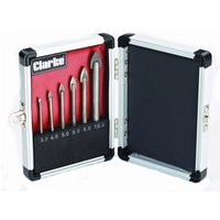 Clarke 1801704 Cht704 6 Piece Glass Drill Bit Set