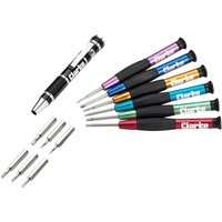 Clarke CHT881 13 Piece Precision Screwdriver & Bit Set