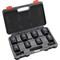 Clarke 1800370 Cis83/4M 8 Piece ¾” Square Drive Impact Socket Set - Metric