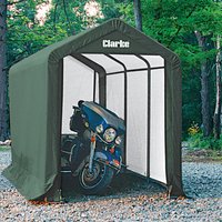 Clarke 3503580 Cis8612 Motorcycle Shelter/Shed (3.7 X 2 X 2.4M)