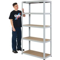 Clarke 6600732 Csm5100Lg 100 Boltless Shelving (Light Grey)